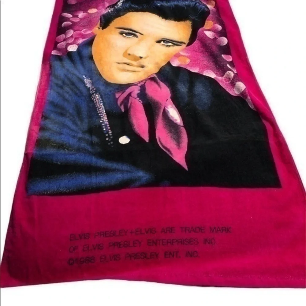 Elvis Presley beach towel